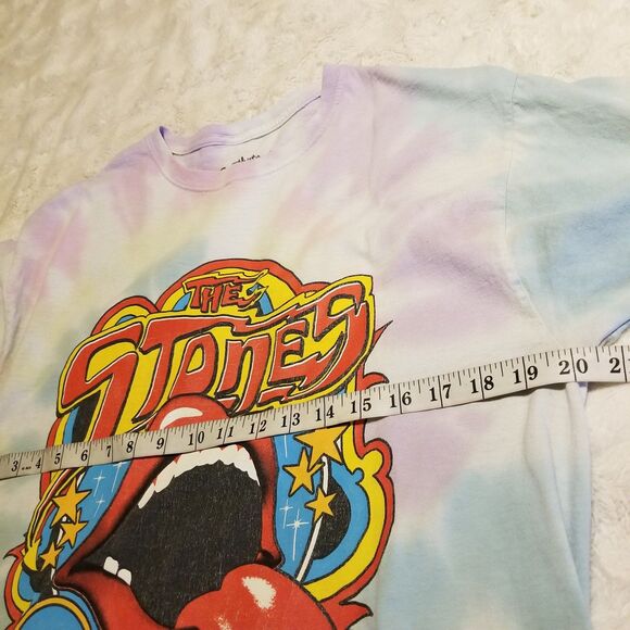 The Rolling Stones Tie Dye Tshirt Size Large Graphic - Picture 7 of 7